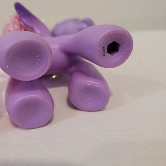 My Little Pony Purple Pegasus Songstar WInged Toy  4" Figure - Picture 10 of 12